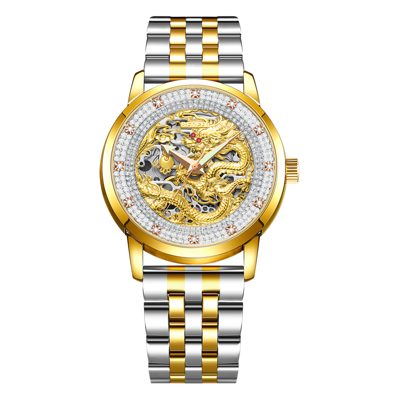 BEGEEL賓爵龍翔九天男士機械腕表